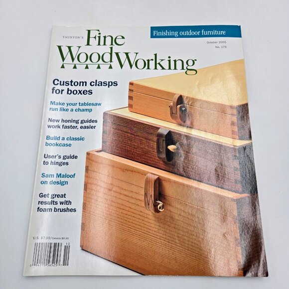 Tauton’s Fine Woodworking Magazine Lot October 2005 April August October 2011 Lo - Picture 4 of 9